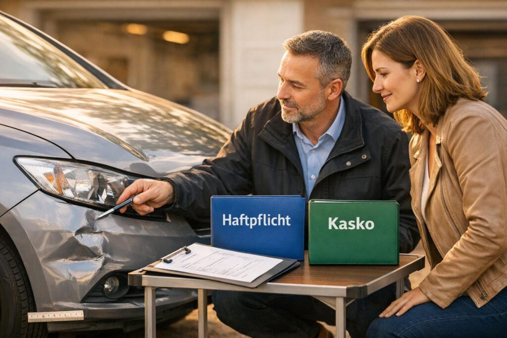 Haftpflicht vs. Kasko: Welche Gutachten zahlt wer?