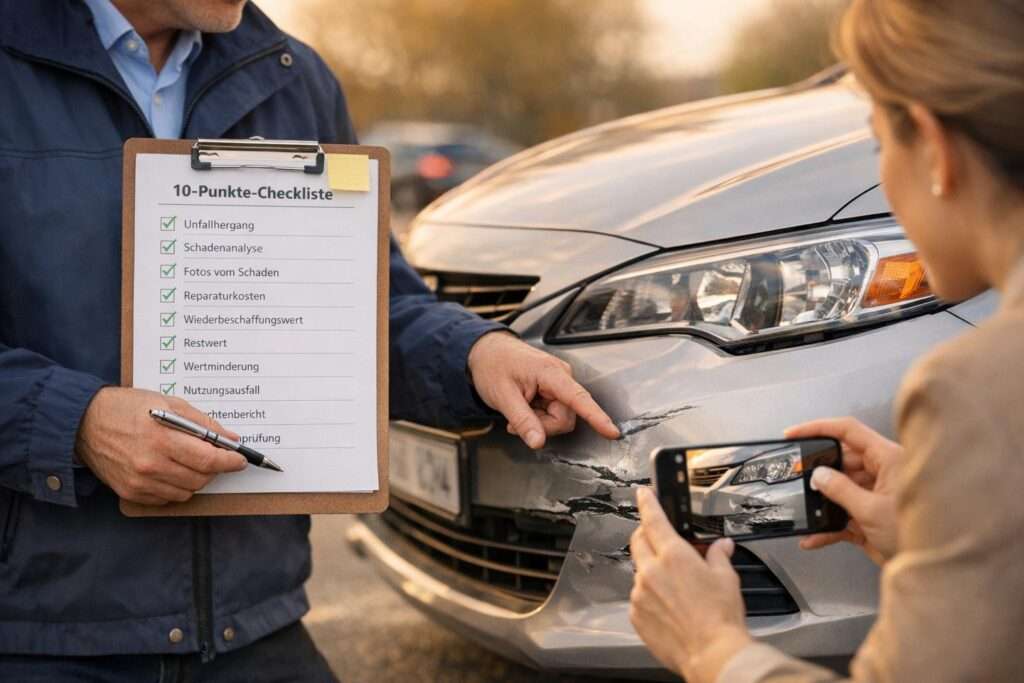 Kfz-Gutachten: 10 häufige Fehler vermeiden
